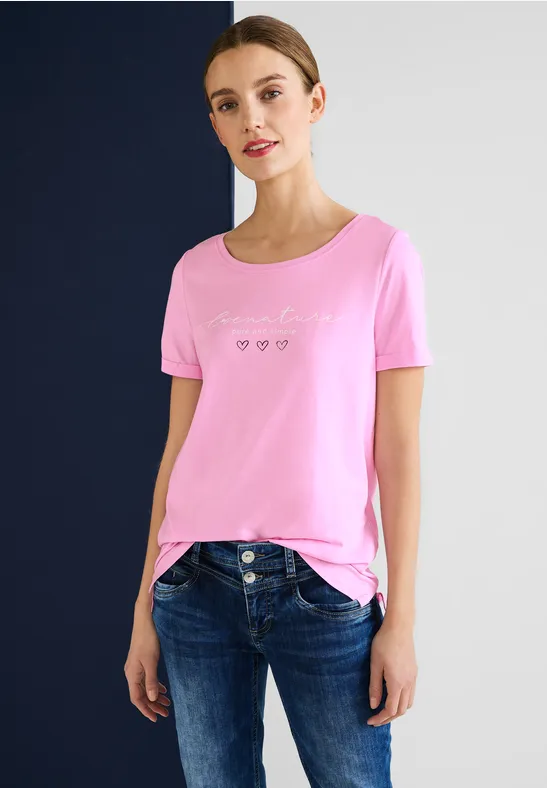 Street One T-Shirt mit Partprint 