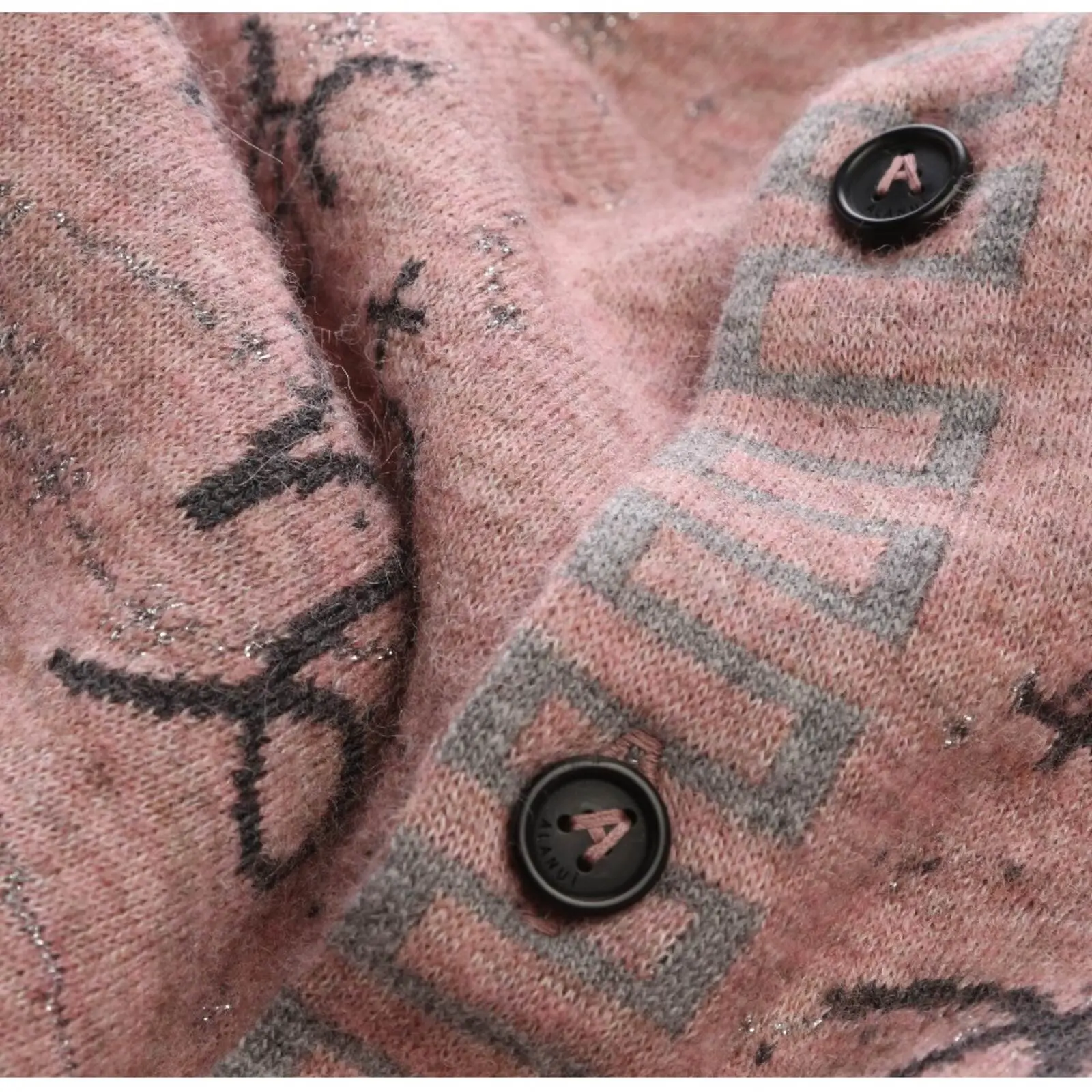 Strickjacke S Mehrfarbig