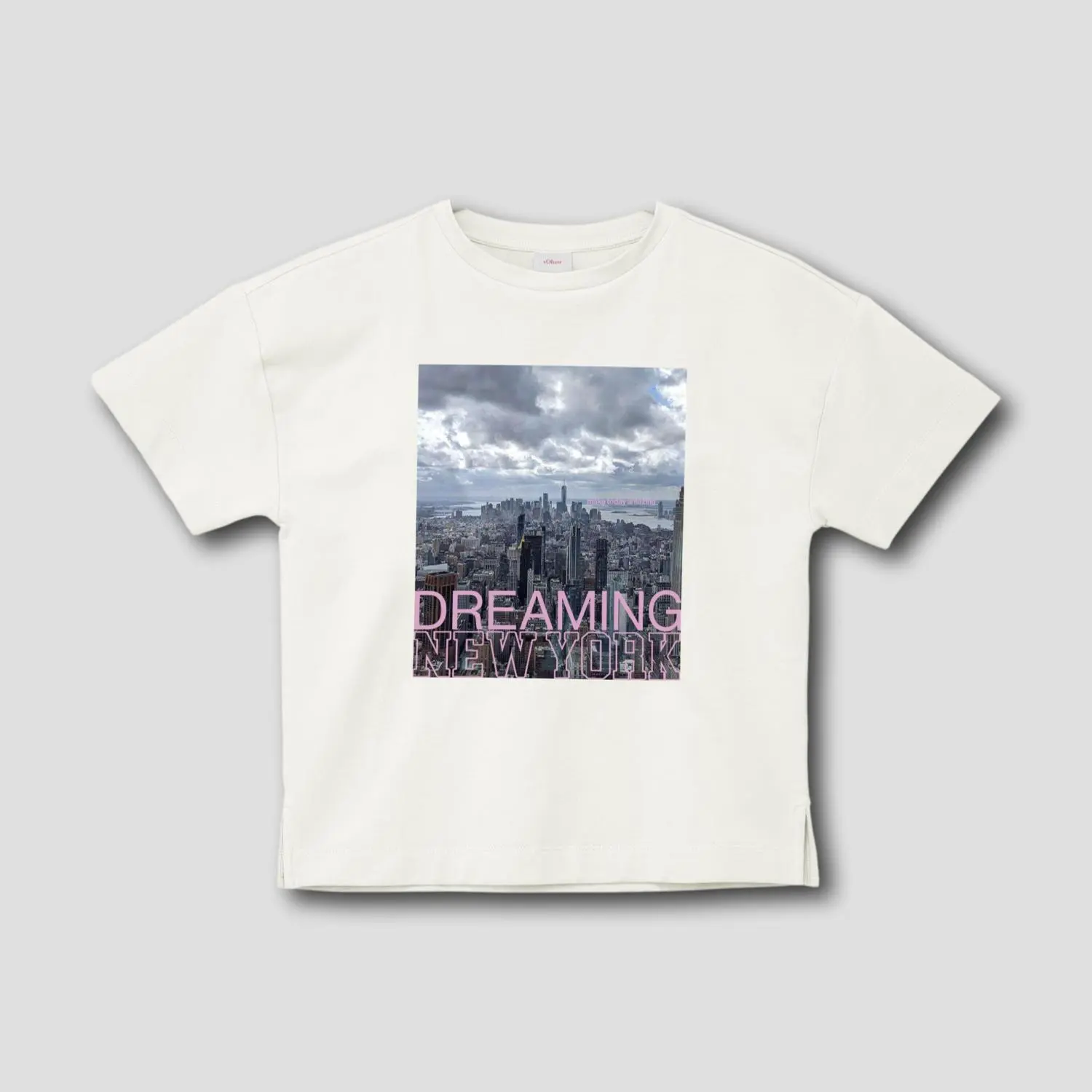 Sweat-T-Shirt in Oversized