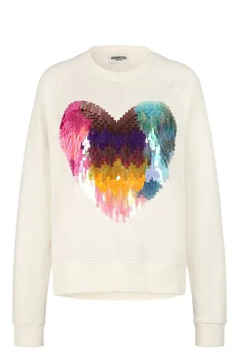 Sweatshirt Gindi mit Pailletten
