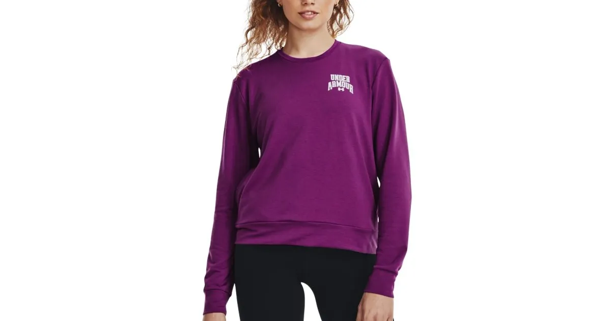 Sweatshirt Under Armour Rival Terry Graphic Crewneck 1379477-573