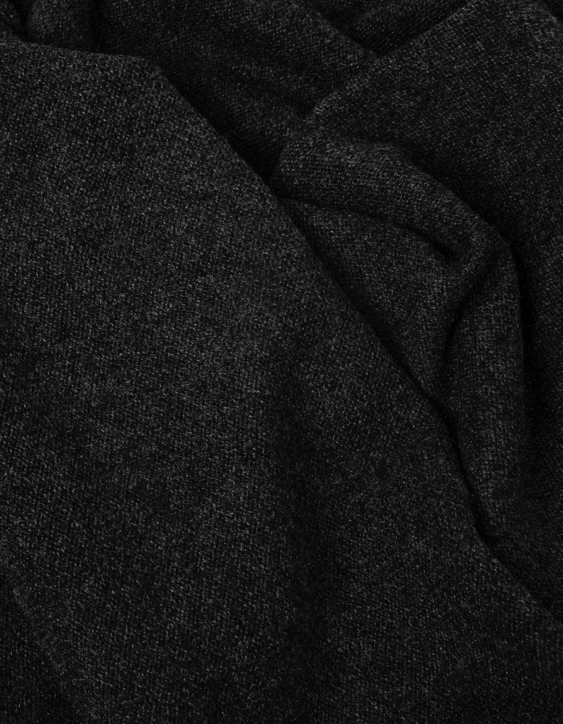 (THE MERCER) N.Y. Kanada Anthracite Melange // Kaschmir-Schal