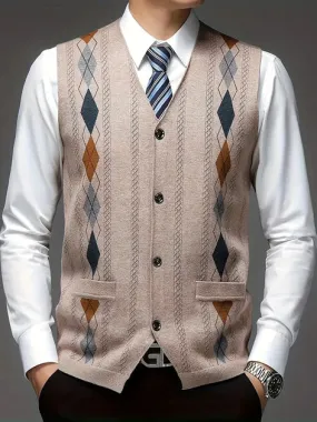 Timothy-- Herren-Strickweste