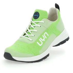UYN LADY AIR DUAL XC Damen Sneaker Merinowolle grün, pink S13 Y100161