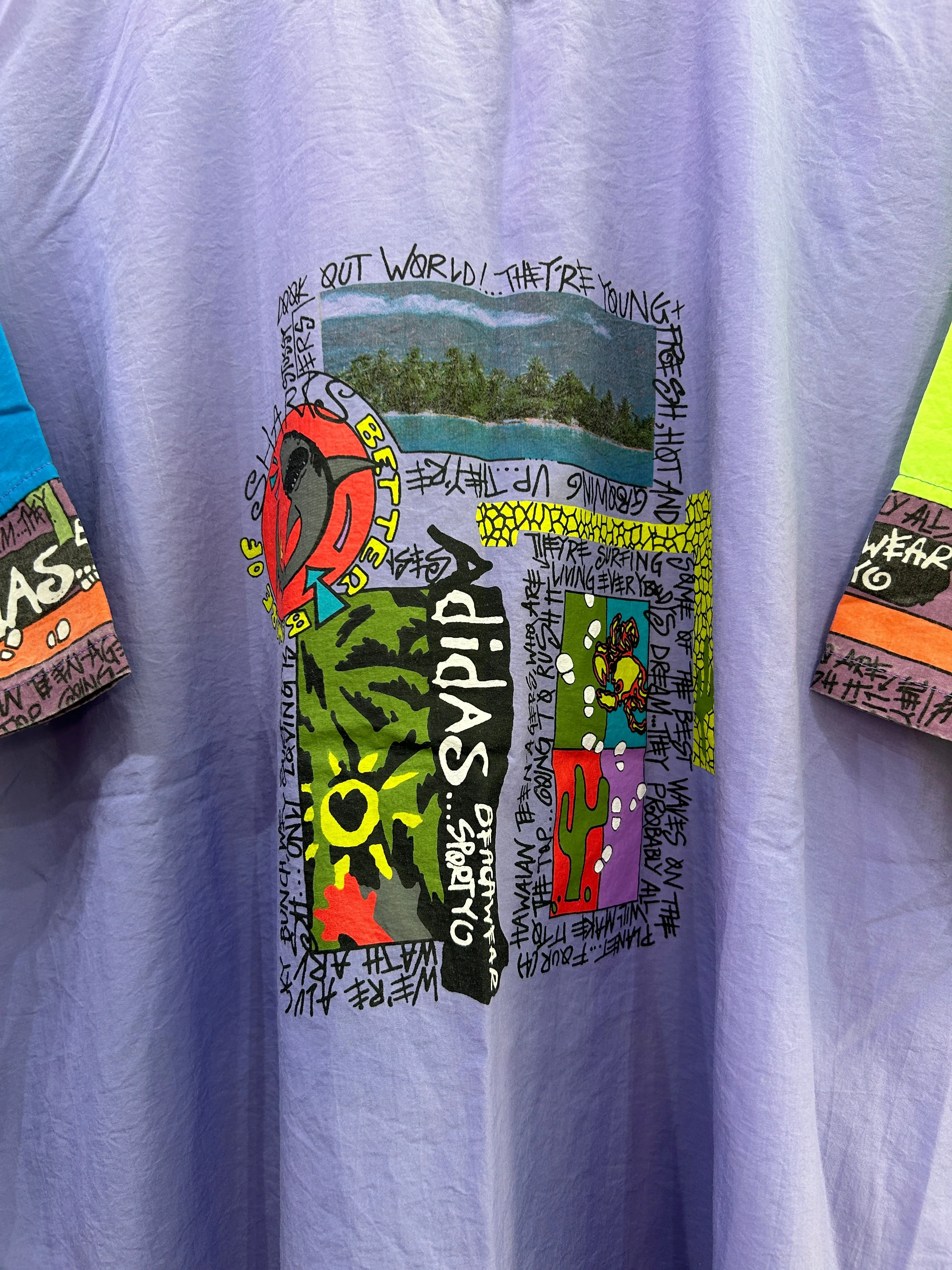 XXL Vintage T-Shirt oversize crazy patterns